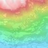Topografisk kort Poira di Civo, højde, terræn