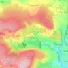 Topografisk kort Haslingden Grane, højde, terræn