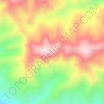 Topografisk kort Malay Archipelago, højde, terræn