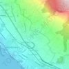 Topografisk kort Lava Nuovo, højde, terræn