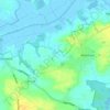 Topografisk kort Cess, højde, terræn