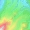 Topografisk kort Le Tuco, højde, terræn