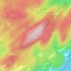 Topografisk kort Storlia, højde, terræn