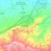 Topografisk kort Royston, højde, terræn