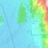 Topografisk kort Gaster, højde, terræn