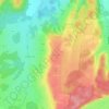 Topografisk kort Warmisried, højde, terræn