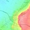 Topografisk kort Leadenham, højde, terræn