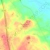 Topografisk kort Marton-cum-Grafton, højde, terræn