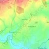Topografisk kort Hailey, højde, terræn