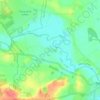 Topografisk kort Newton Kyme, højde, terræn