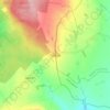 Topografisk kort Tosside, højde, terræn
