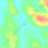 Topografisk kort Guimar, højde, terræn