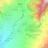 Topografisk kort Tambi, højde, terræn