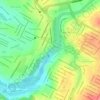 Topografisk kort Mirante Rio Piracicaba, højde, terræn