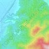 Topografisk kort Sticciano, højde, terræn