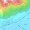 Topografisk kort Località Campastrini, højde, terræn