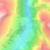 Topografisk kort Soladüra, højde, terræn