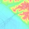 Topografisk kort Atlas, højde, terræn