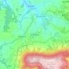 Topografisk kort Ermreus, højde, terræn
