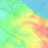 Topografisk kort Regione Li Pidriazzi II, højde, terræn