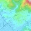 Topografisk kort Monteggiori, højde, terræn