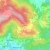 Topografisk kort Solla, højde, terræn