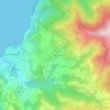 Topografisk kort Massaquano, højde, terræn