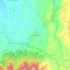 Topografisk kort Cimeuhmal, højde, terræn
