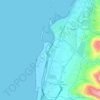 Topografisk kort Jlall Aairam, højde, terræn