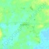 Topografisk kort Burton Pidsea, højde, terræn