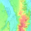 Topografisk kort Wattenweiler, højde, terræn