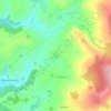 Topografisk kort Lindridge Park, højde, terræn