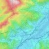 Topografisk kort Yau Oi Chuen, højde, terræn