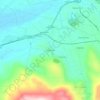 Topografisk kort Temennotte, højde, terræn