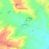 Topografisk kort Hamerton, højde, terræn