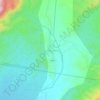 Topografisk kort Barranca Larga, højde, terræn