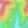 Topografisk kort Dalli di sotto, højde, terræn