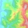 Topografisk kort Preggio, højde, terræn