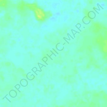 Topografisk kort Monana, højde, terræn