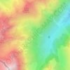 Topografisk kort Gias di Stau, højde, terræn