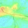 Topografisk kort Witcham Toll, højde, terræn