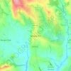 Topografisk kort Salway Ash, højde, terræn