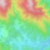 Topografisk kort Case Bizzarri, højde, terræn