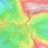 Topografisk kort Pfaffenkegel, højde, terræn