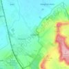 Topografisk kort Ivinghoe, højde, terræn