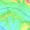 Topografisk kort Giovi Piegolelle, højde, terræn