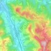 Topografisk kort Raibano, højde, terræn
