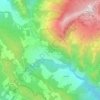 Topografisk kort Serravalle di Carda, højde, terræn