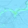 Topografisk kort Massa Fiscaglia, højde, terræn