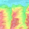 Topografisk kort Ödhäusl, højde, terræn